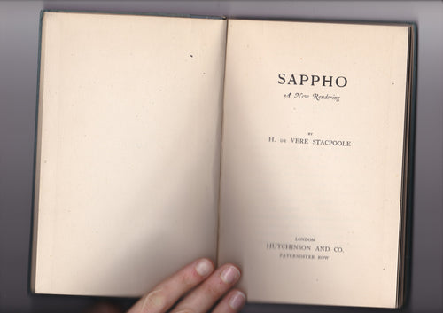 Sappho: A New Rendering - First Edition
