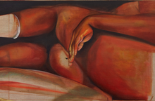 Load image into Gallery viewer, Notes on Grief by Chimamanda Ngozi Adichie with a sleeve by Okiki Akinfe