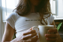 Load image into Gallery viewer, Show me your b00ks Baby Tee