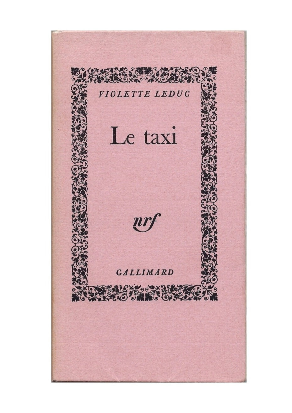 Violette Leduc Le taxi